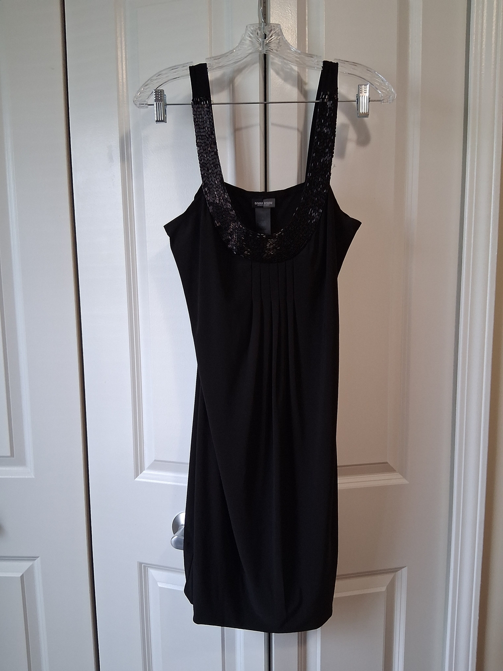 Bisou Bisou Black Beaded Dress